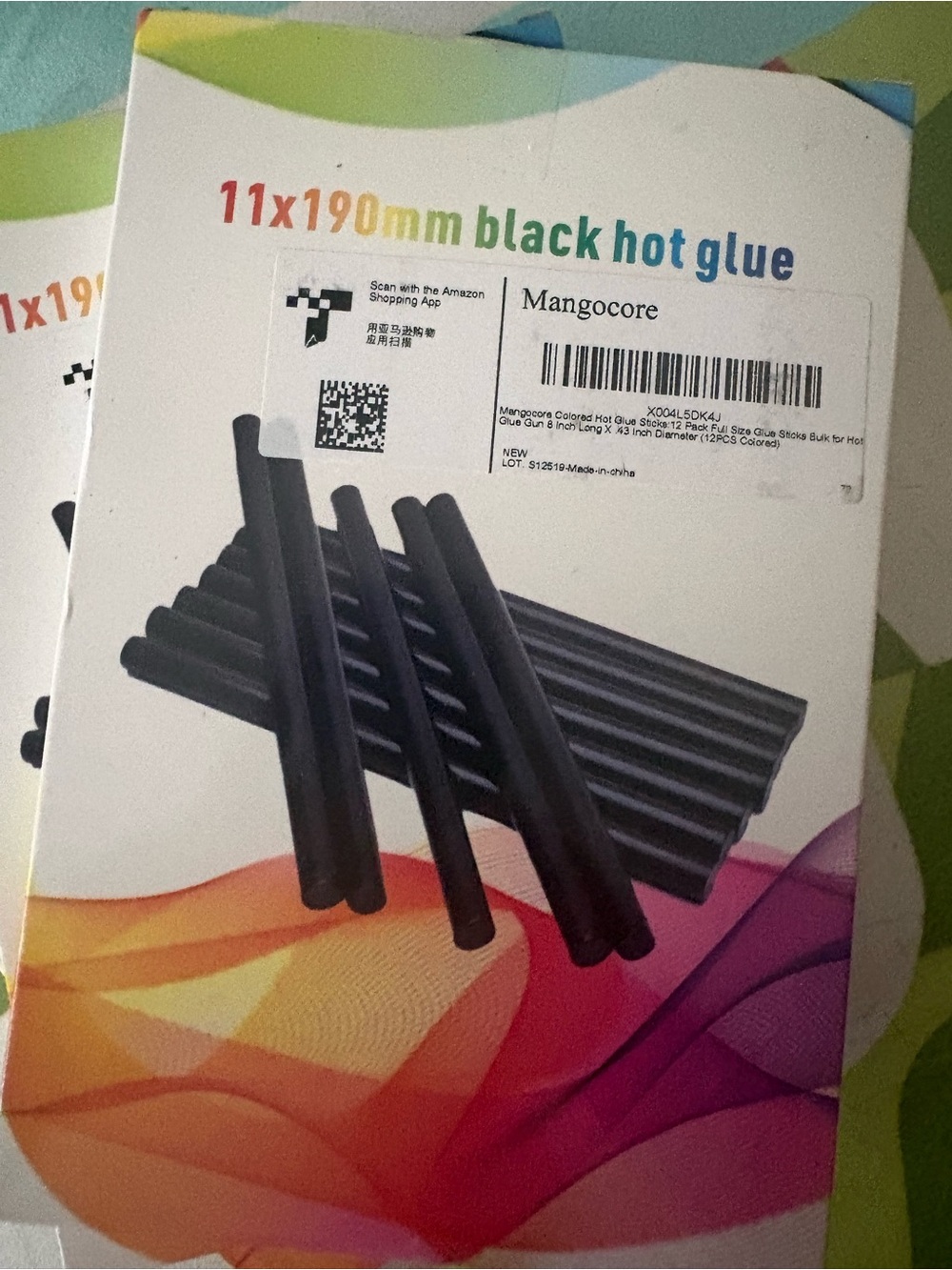 Rainbow glue sticks- 3 boxes - Picture 3 of 3